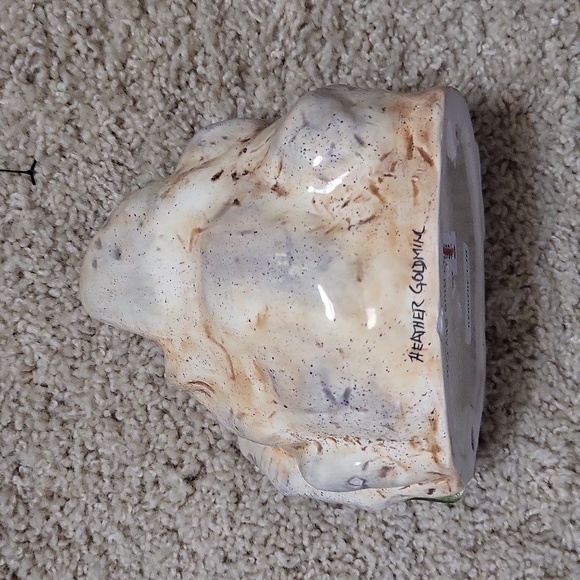 2003 Blue Sky Tea Light Holder. Ceramic - Picture 2 of 6